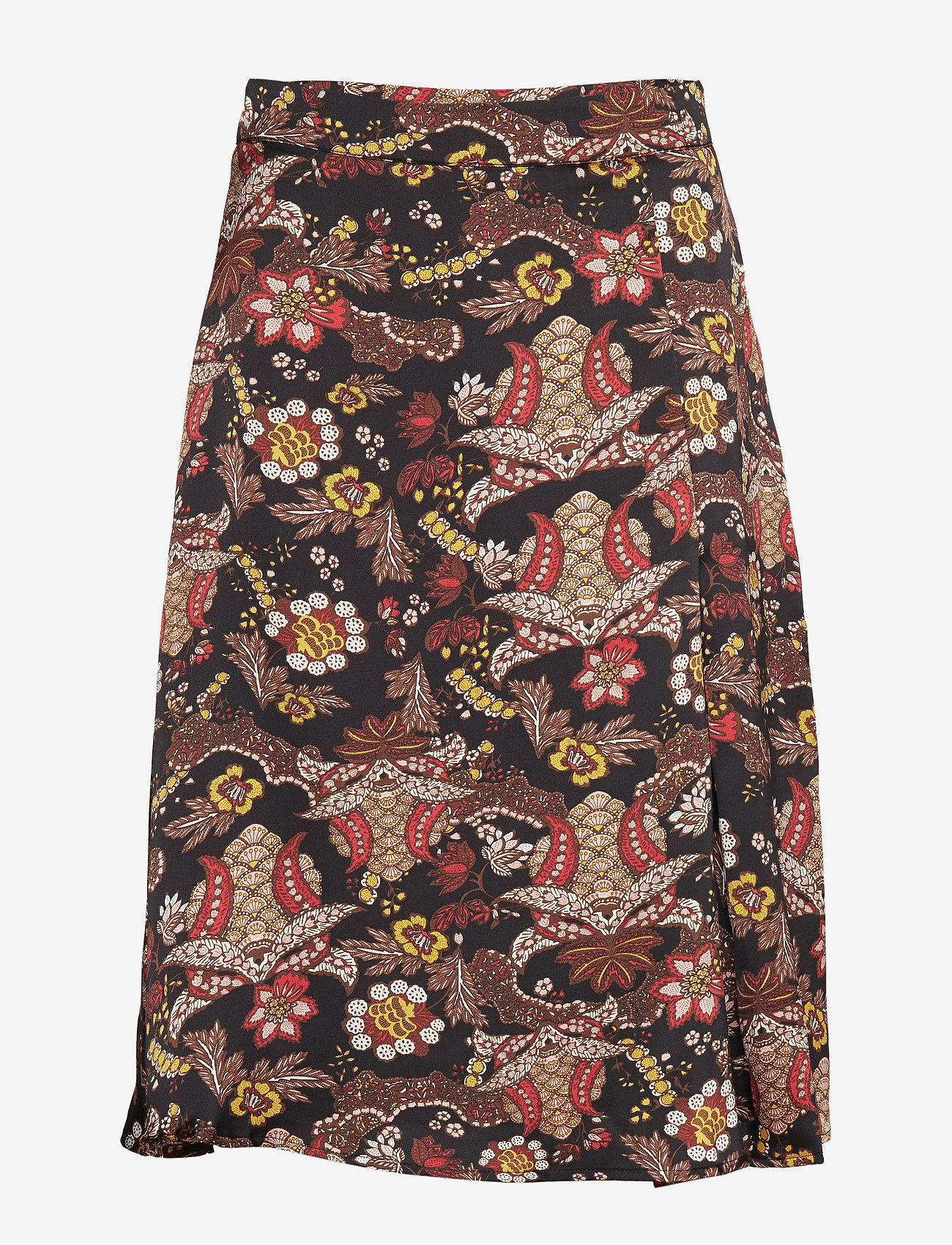 Minus - Cardi skirt - autumn bloom black print - 0