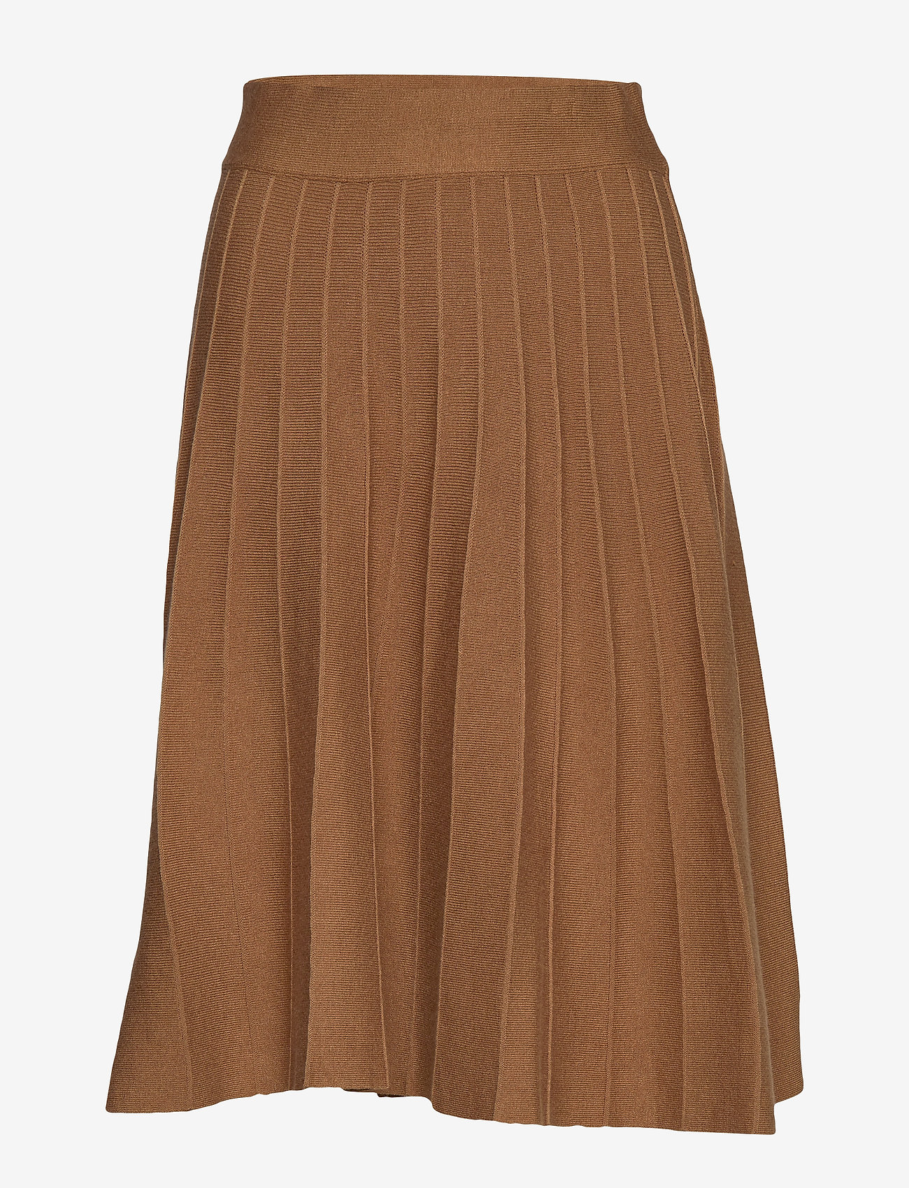 Minus - Sola knit skirt - tobacco - 0