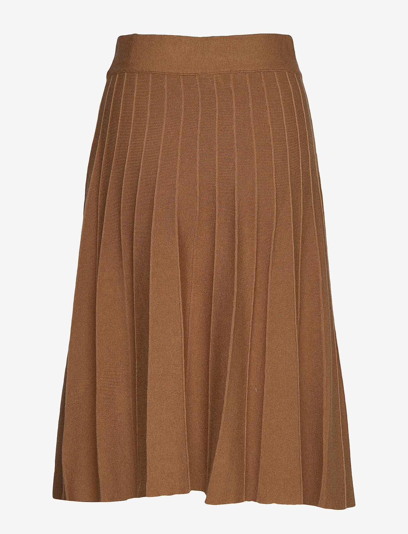 Minus - Sola knit skirt - tobacco - 1
