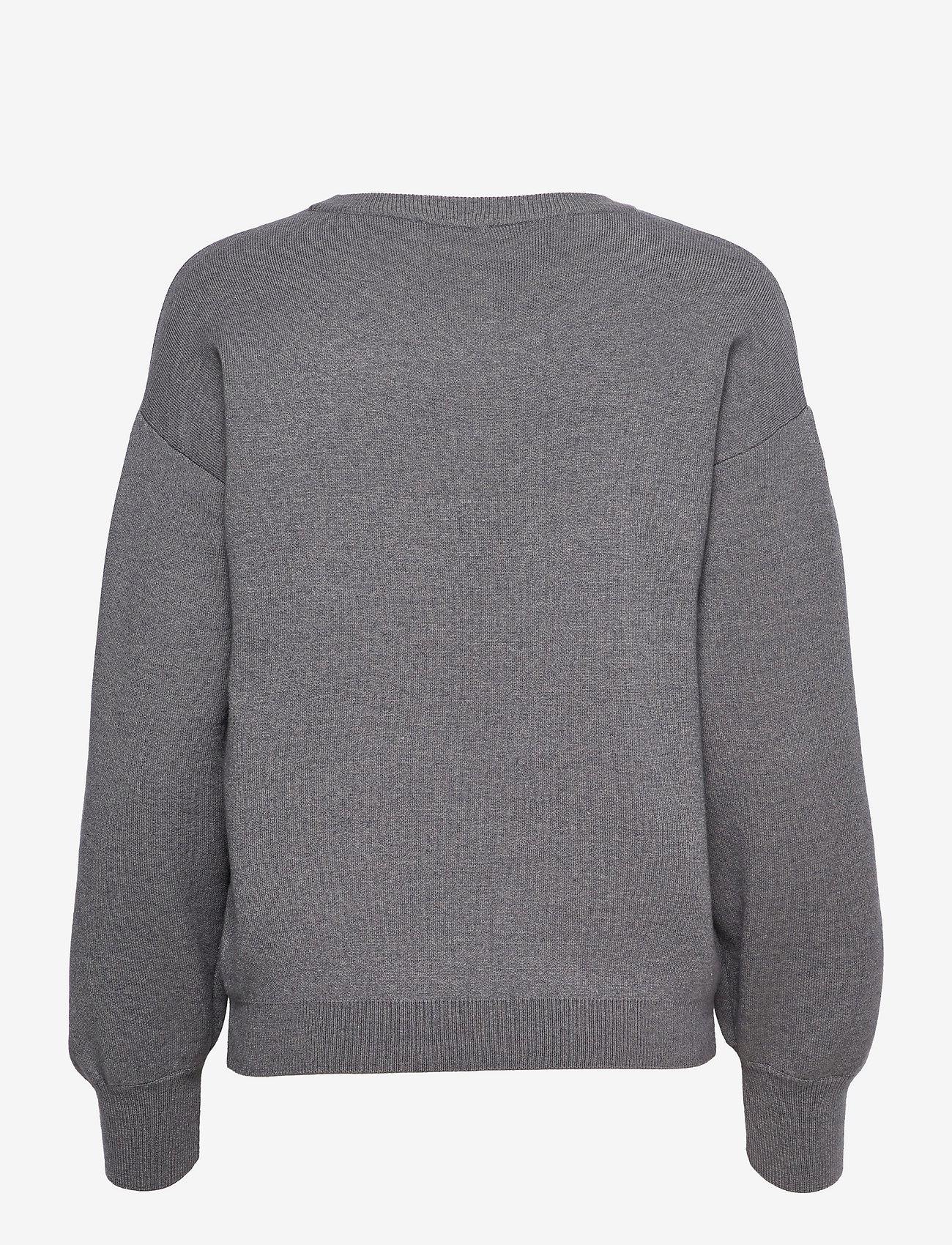 Minus - Lupi Strik Pullover - light grey melange - 1