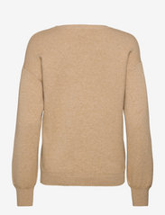 Minus - Lupi Strik Pullover - tröjor - nomad sand melange - 1