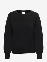 Minus - Lupi Strik Pullover - pullover - sort - 0