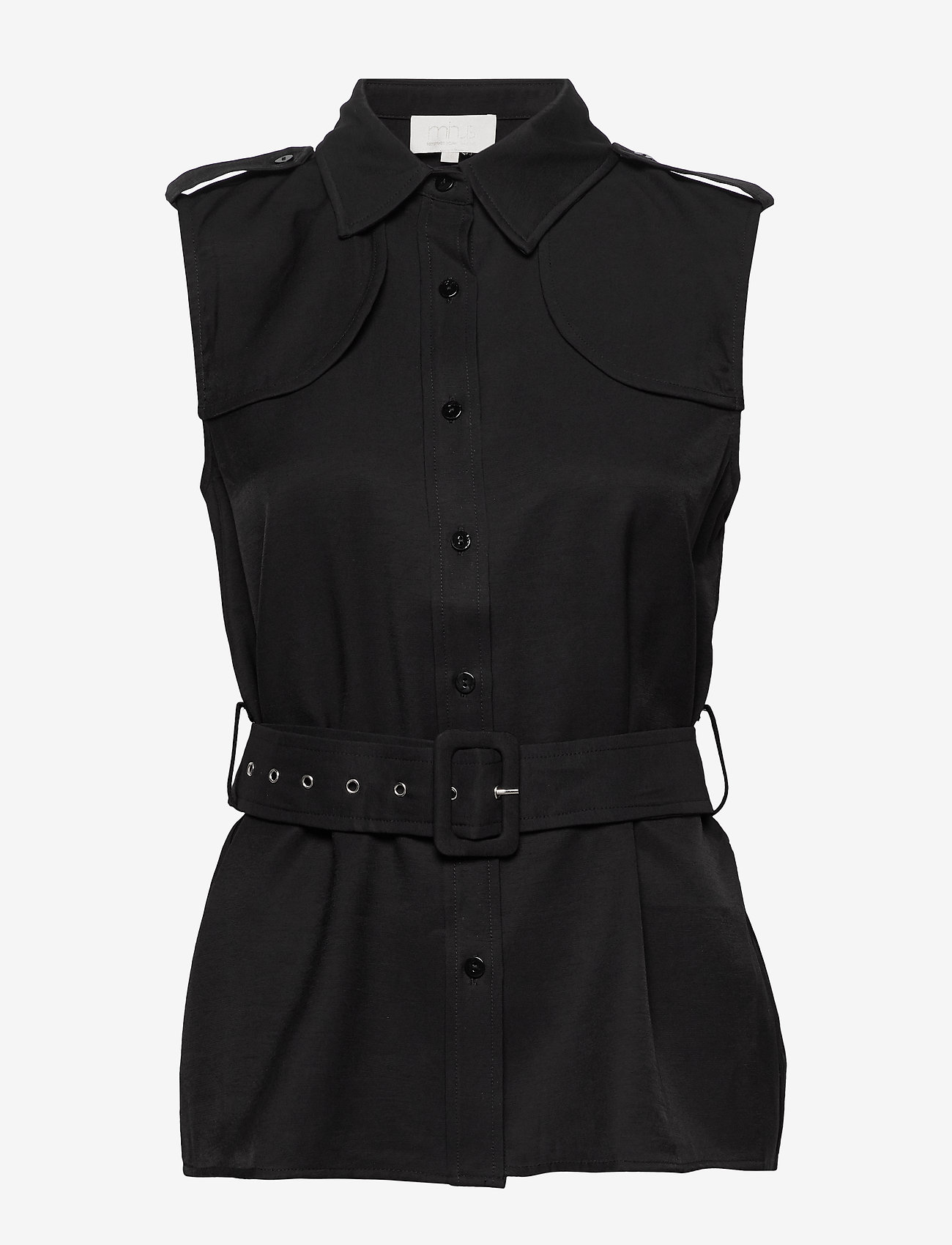 Minus - Limba shirt - sort - 0