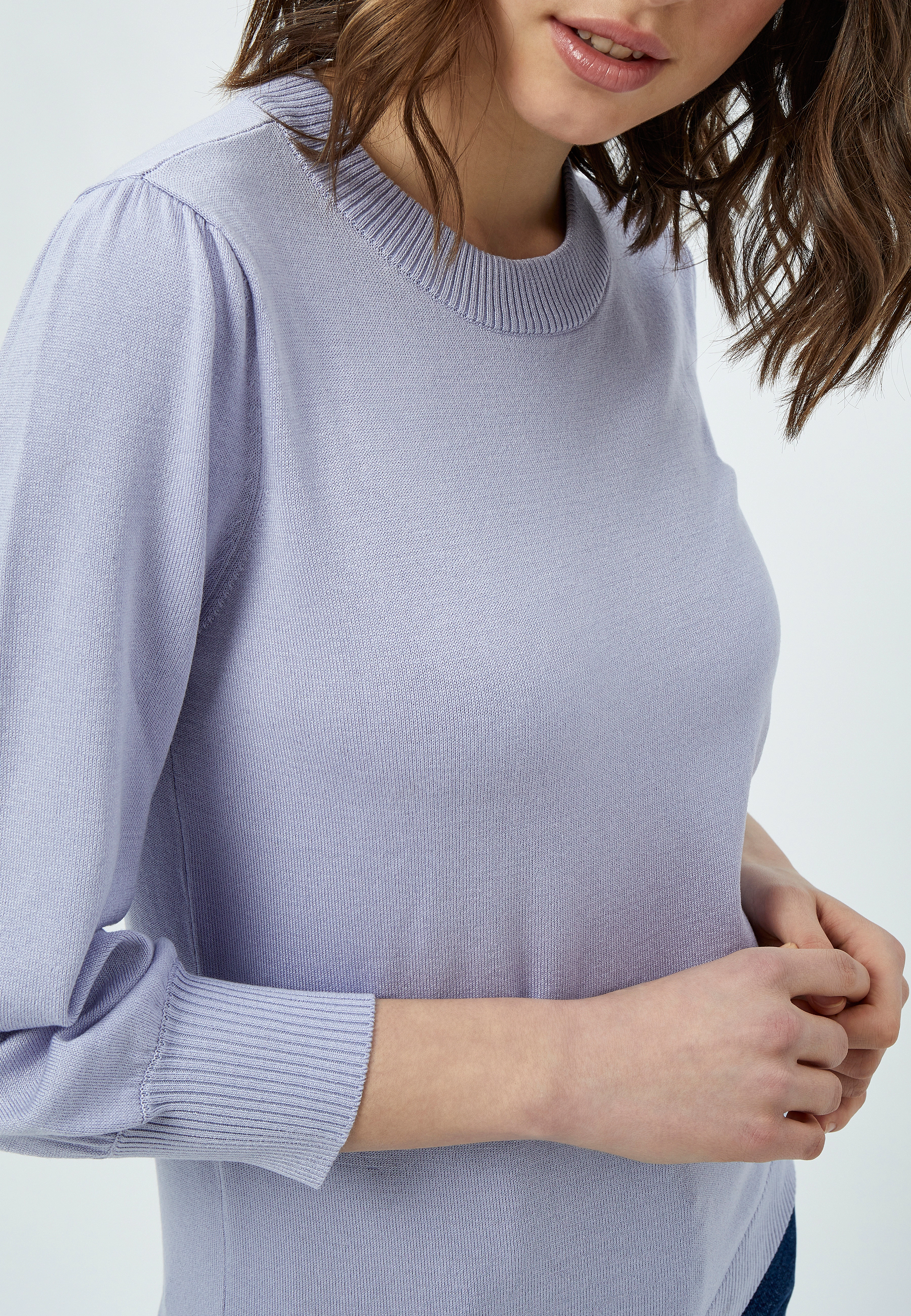 Minus - Mersin Strik Pullover - tröjor - cosmic lavender - 4