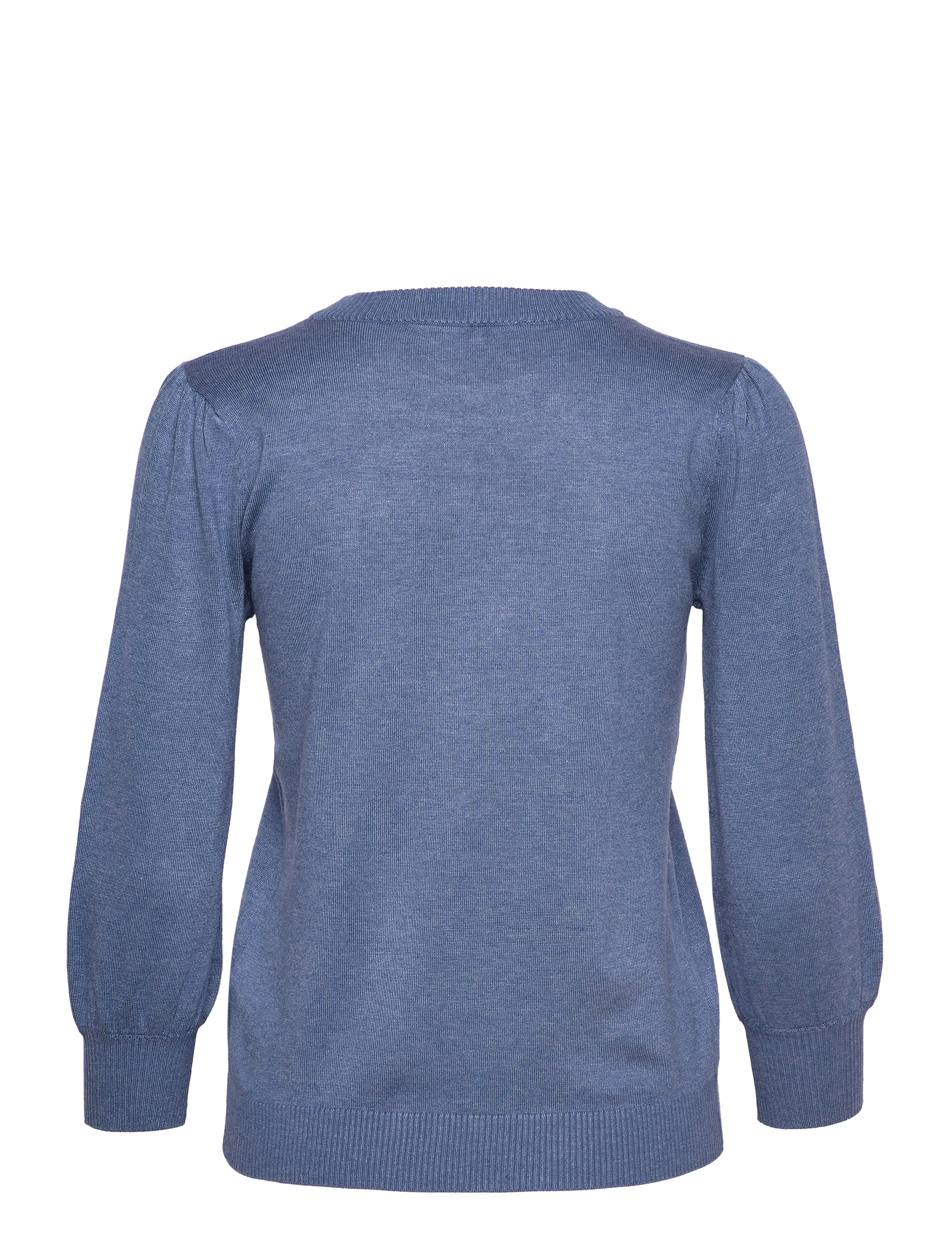 Minus - Mersin Strik Pullover - trøjer - denim blue melange - 2