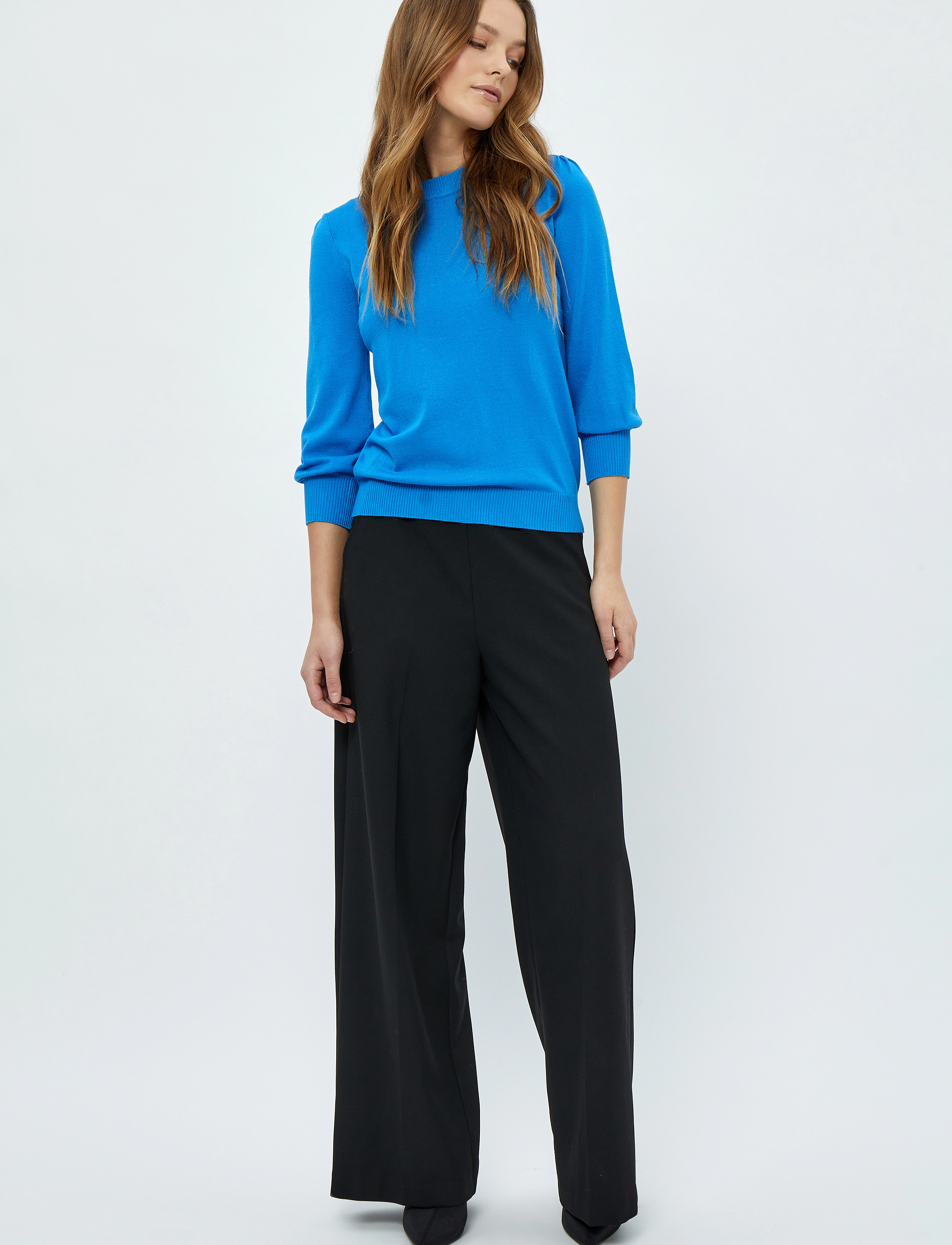 Minus - Mersin Strik Pullover - trøjer - dresden blue - 5