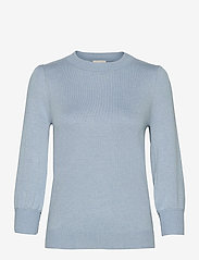 Minus - Mersin Strik Pullover - swetry - dusty blue melange - 0