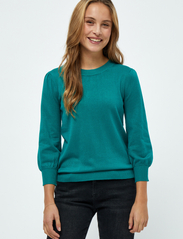 Minus - Mersin Strik Pullover - sweaters - ocean green - 2