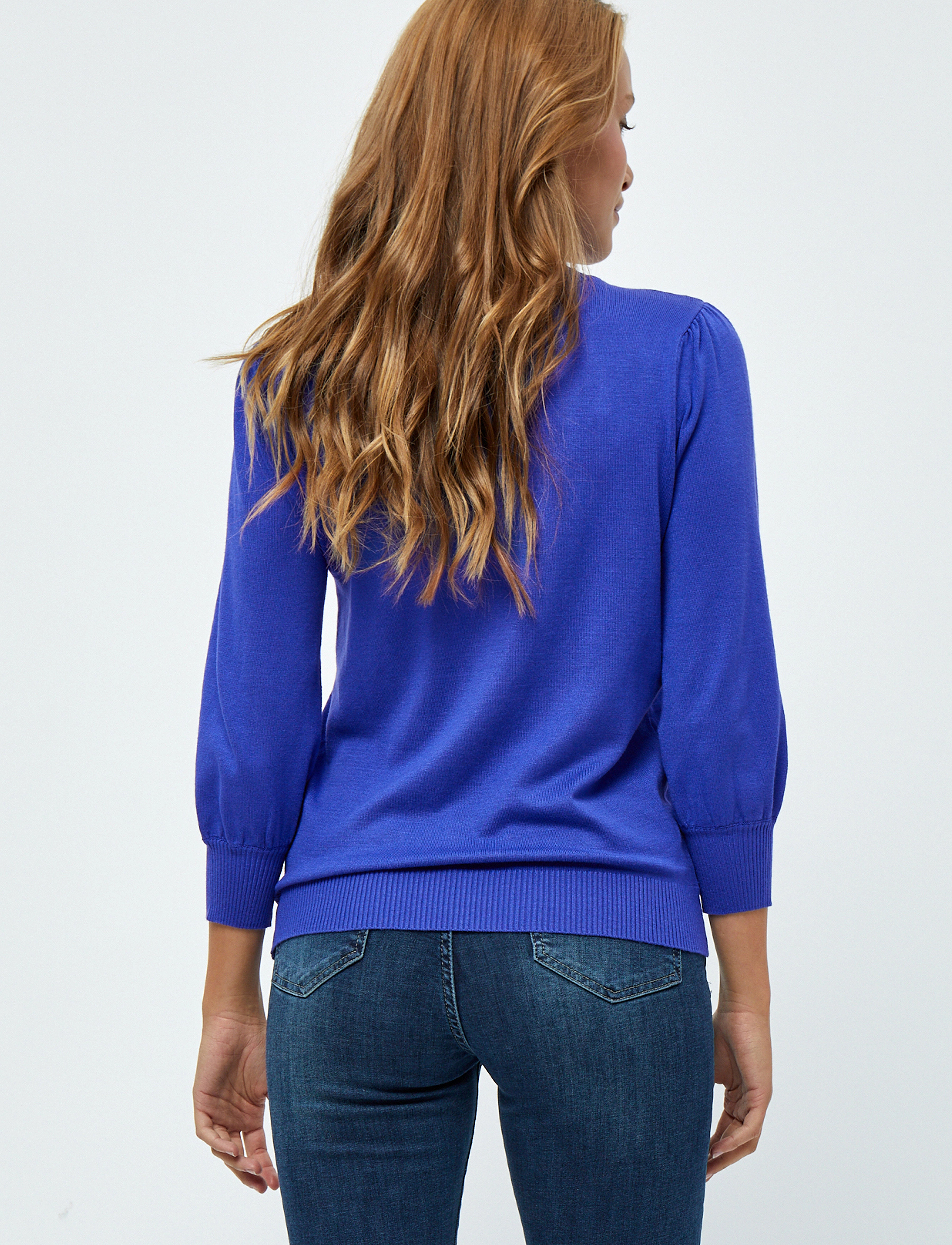 Minus - Mersin Strik Pullover - trøjer - royal blue - 3