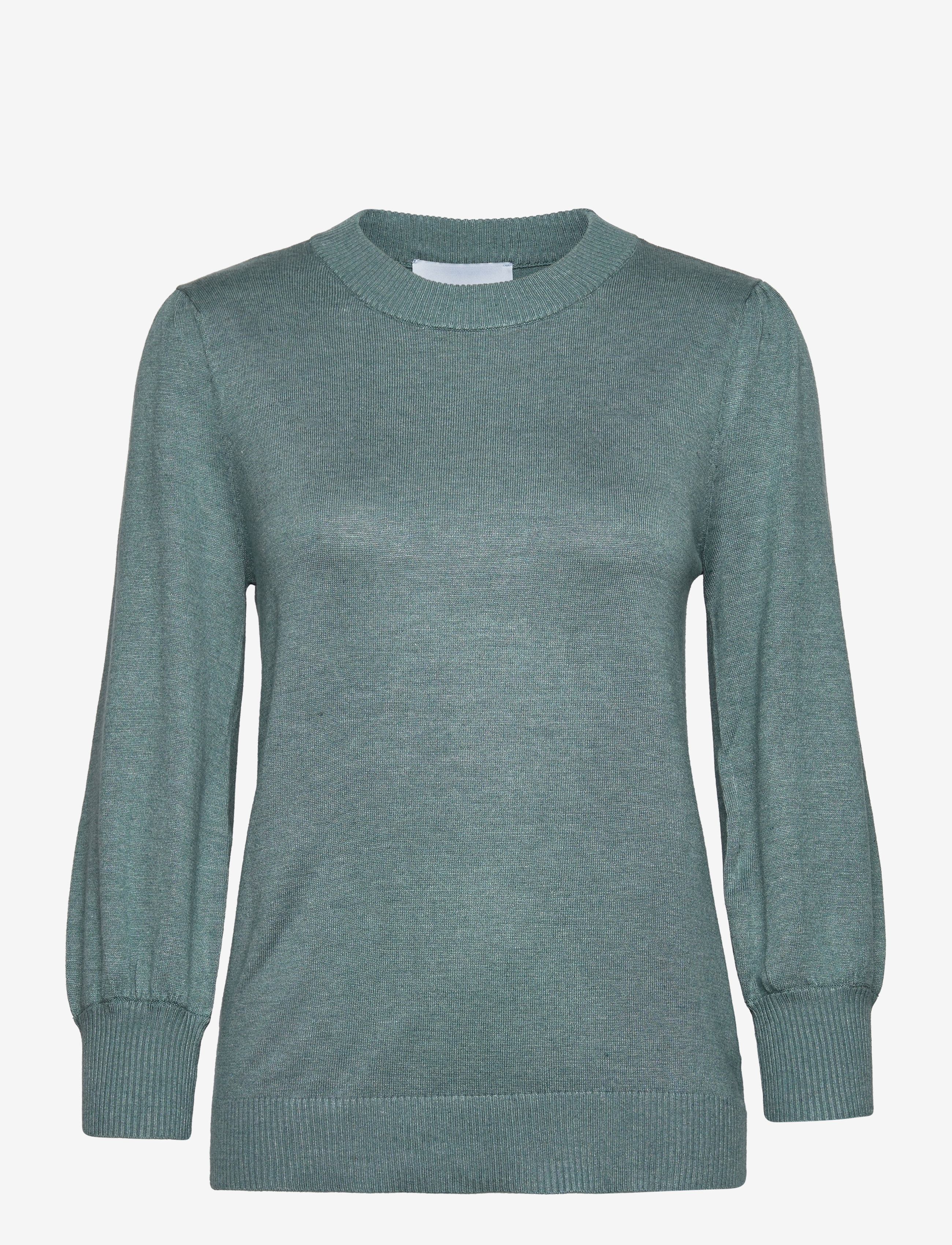 Minus - Mersin Strik Pullover - trøjer - sea mist melange - 1
