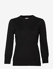 Minus - Mersin Strik Pullover - sweaters - sort - 0