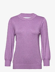 Minus - Mersin Strik Pullover - sweaters - violet melange - 0