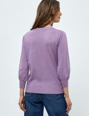 Minus - Mersin Strik Pullover - sweaters - violet melange - 3