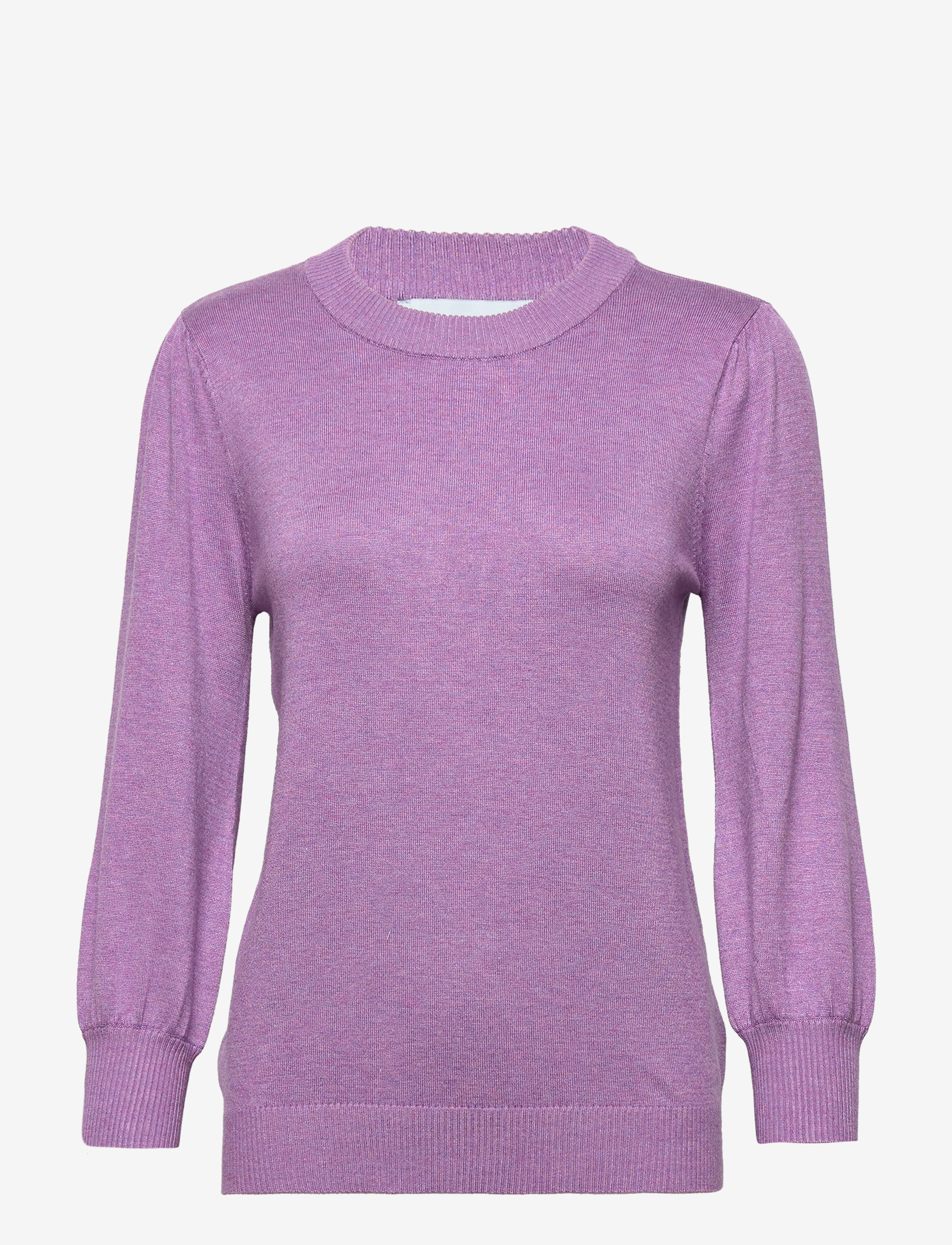 Minus - Mersin Strik Pullover - trøjer - violet melange - 1