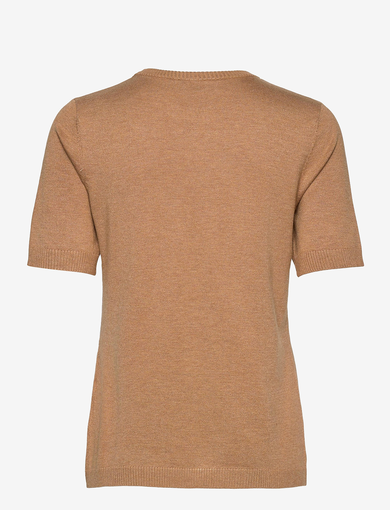 Minus - Pamela Strik T-shirt - pulls - almond melange - 1