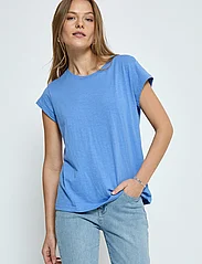Minus - Leti T-shirt - laagste prijzen - blue bonnet - 4