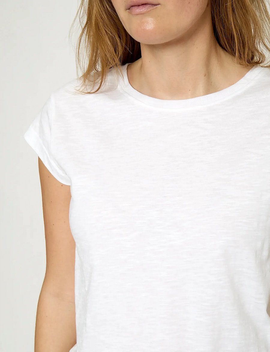 Minus - Leti T-shirt - t-shirts - hvid - 5