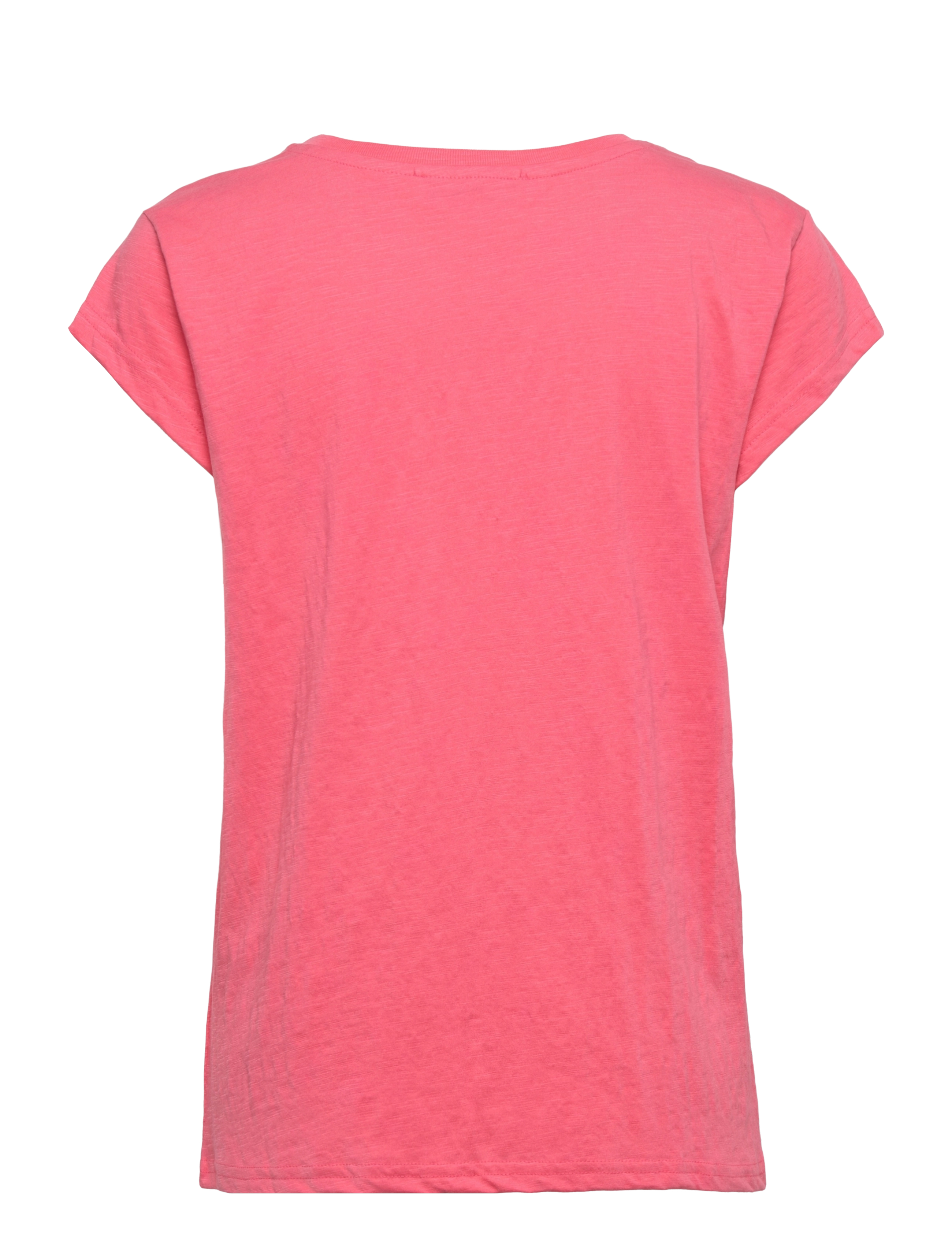 Minus - Leti T-shirt - efterårstøj - pink flamingo - 1