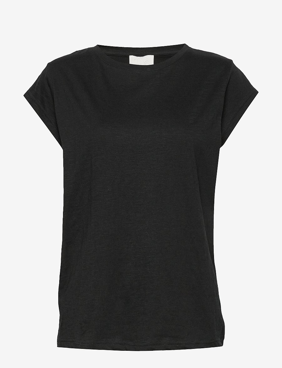 Minus - Leti T-shirt - t-shirts - sort - 1