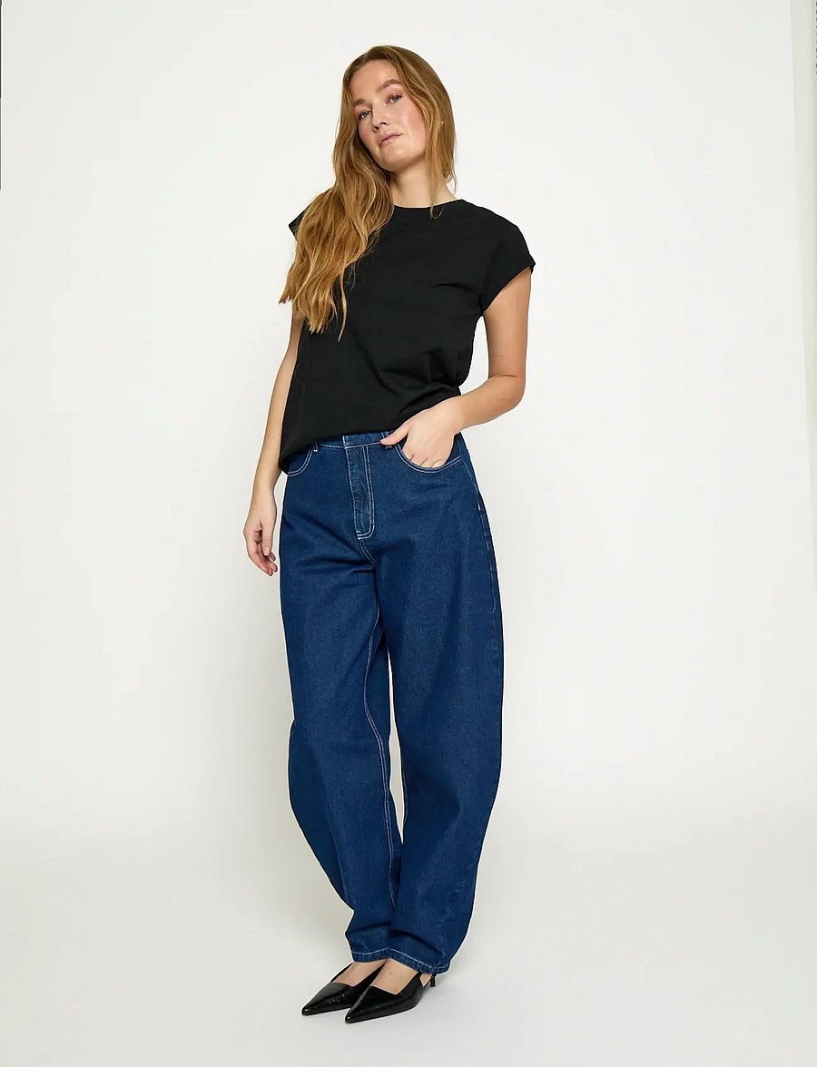 Minus - Leti T-shirt - t-shirts - sort - 4