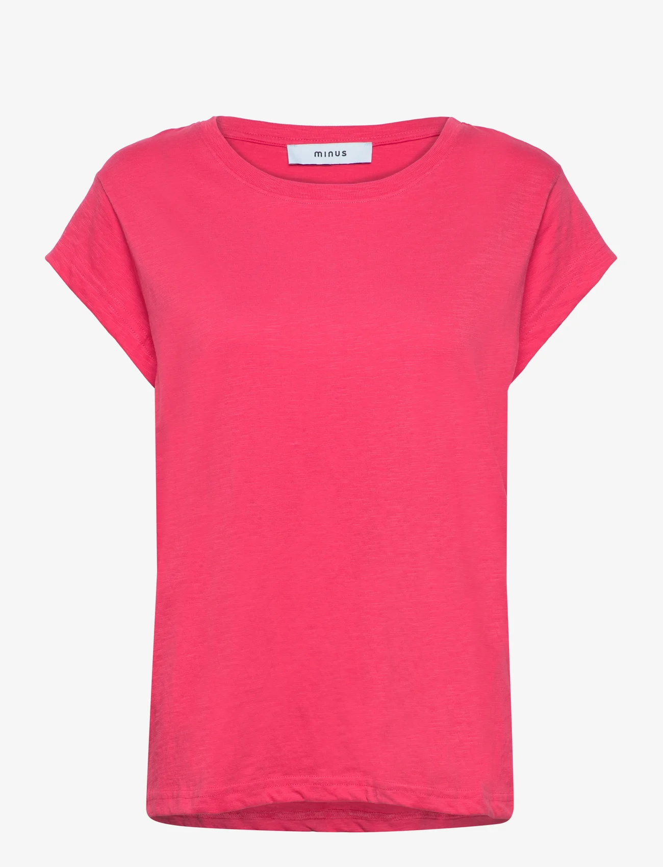 Minus - Leti T-shirt - alhaisimmat hinnat - teaberry pink - 0