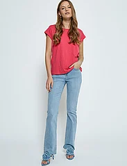 Minus - Leti T-shirt - alhaisimmat hinnat - teaberry pink - 4