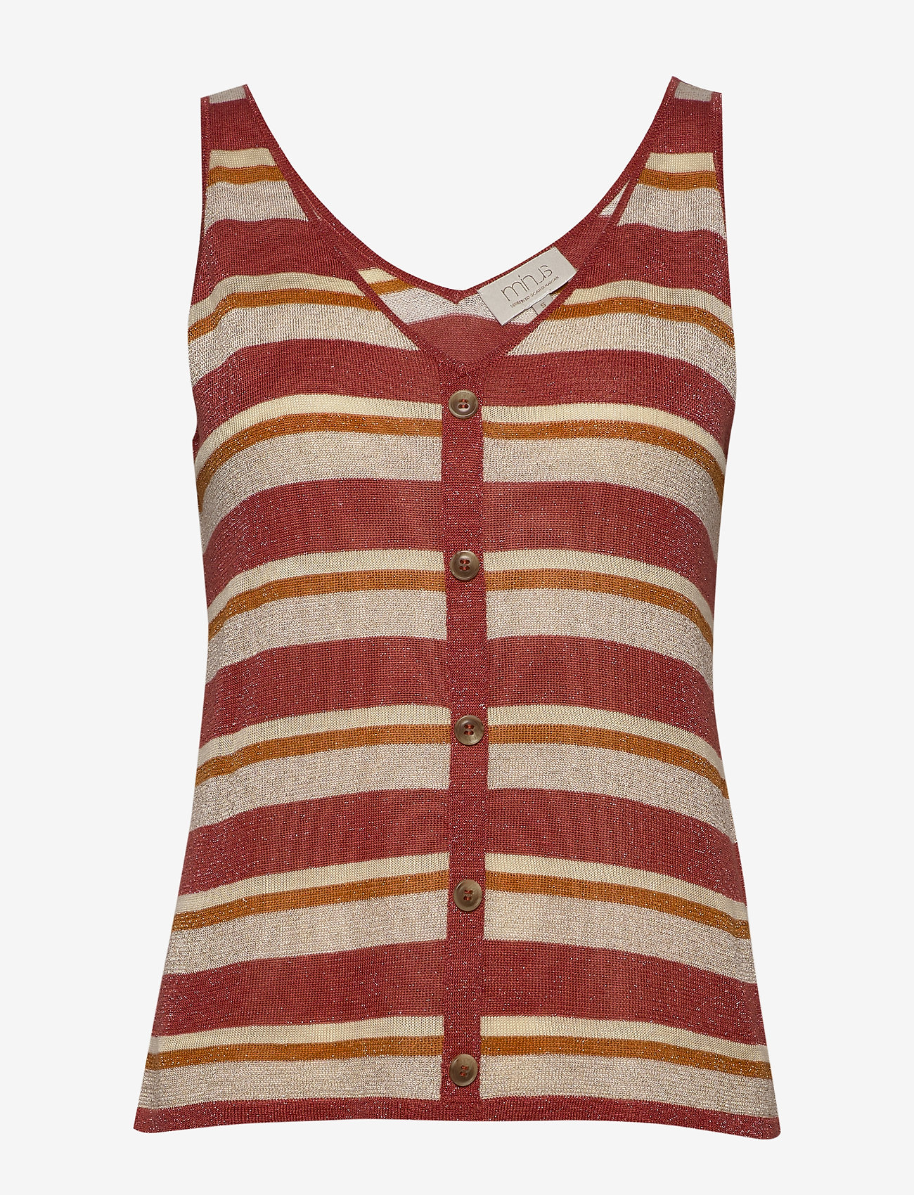 Minus - Korona striped top - striped - 0