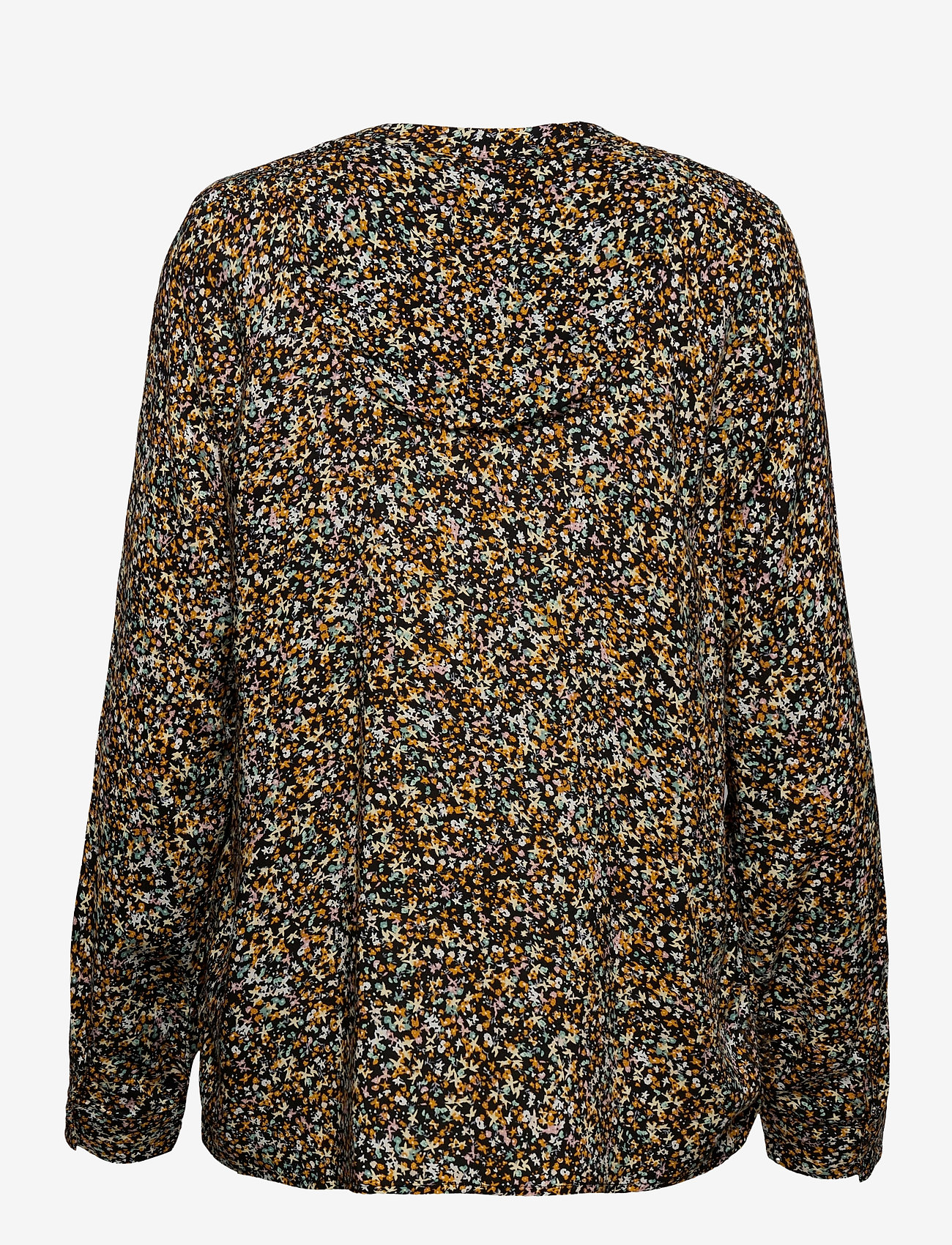 Minus - Sapri shirt - pikkade varrukatega pluusid - golden bloom print - 1