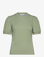 Johanna T-shirt - BASIL GREEN