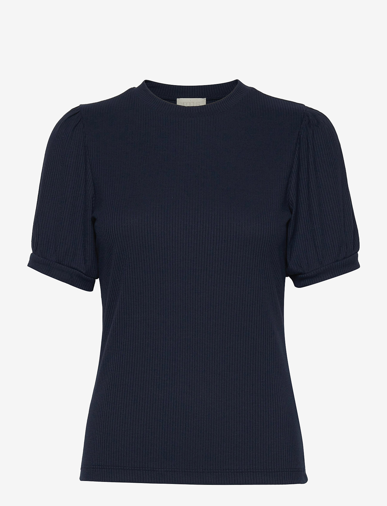 Minus - Johanna T-shirt - t-shirts - black iris - 0