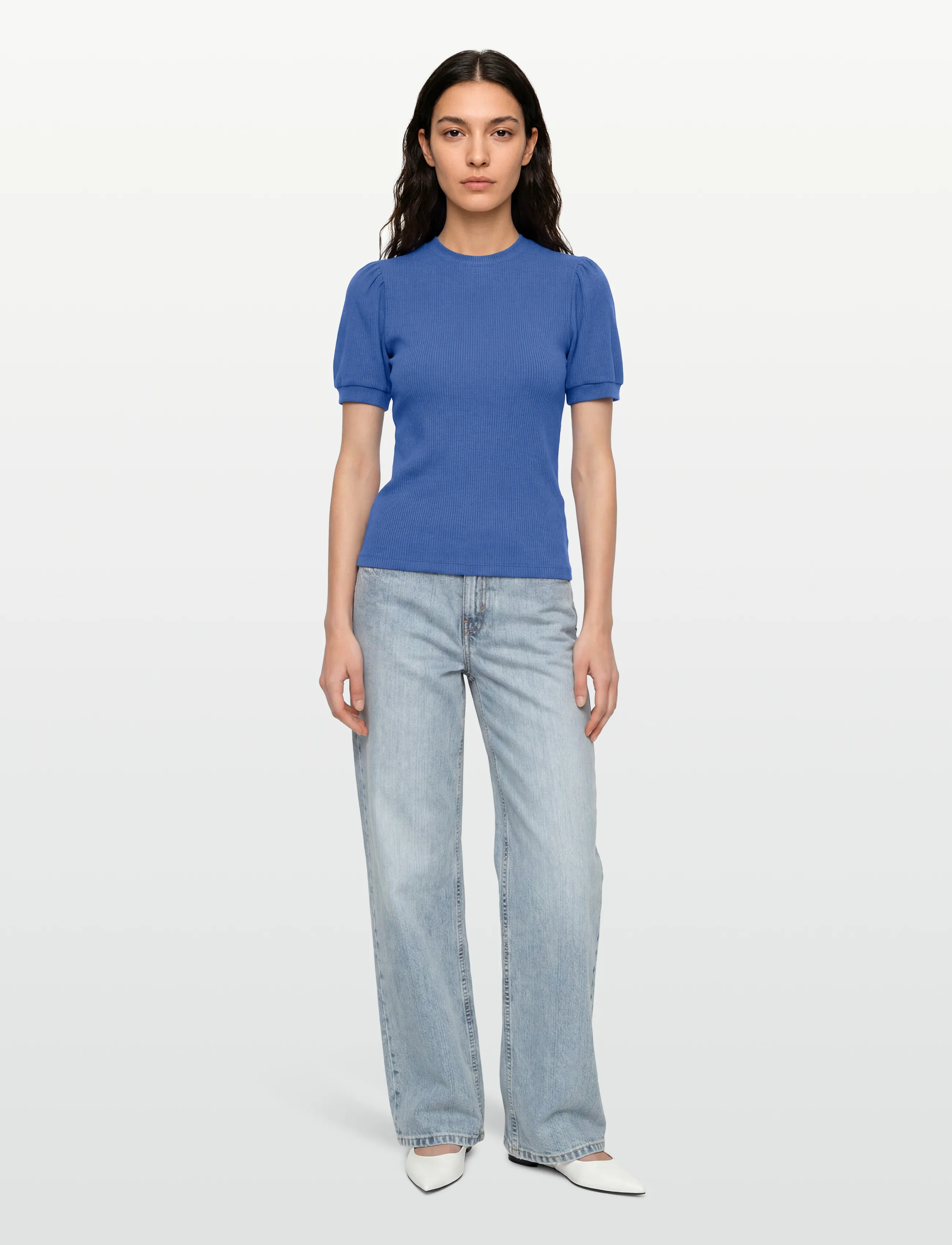 Minus Johanna T-shirt - T-shirts - BRIGHT COBALT BLUE / blue