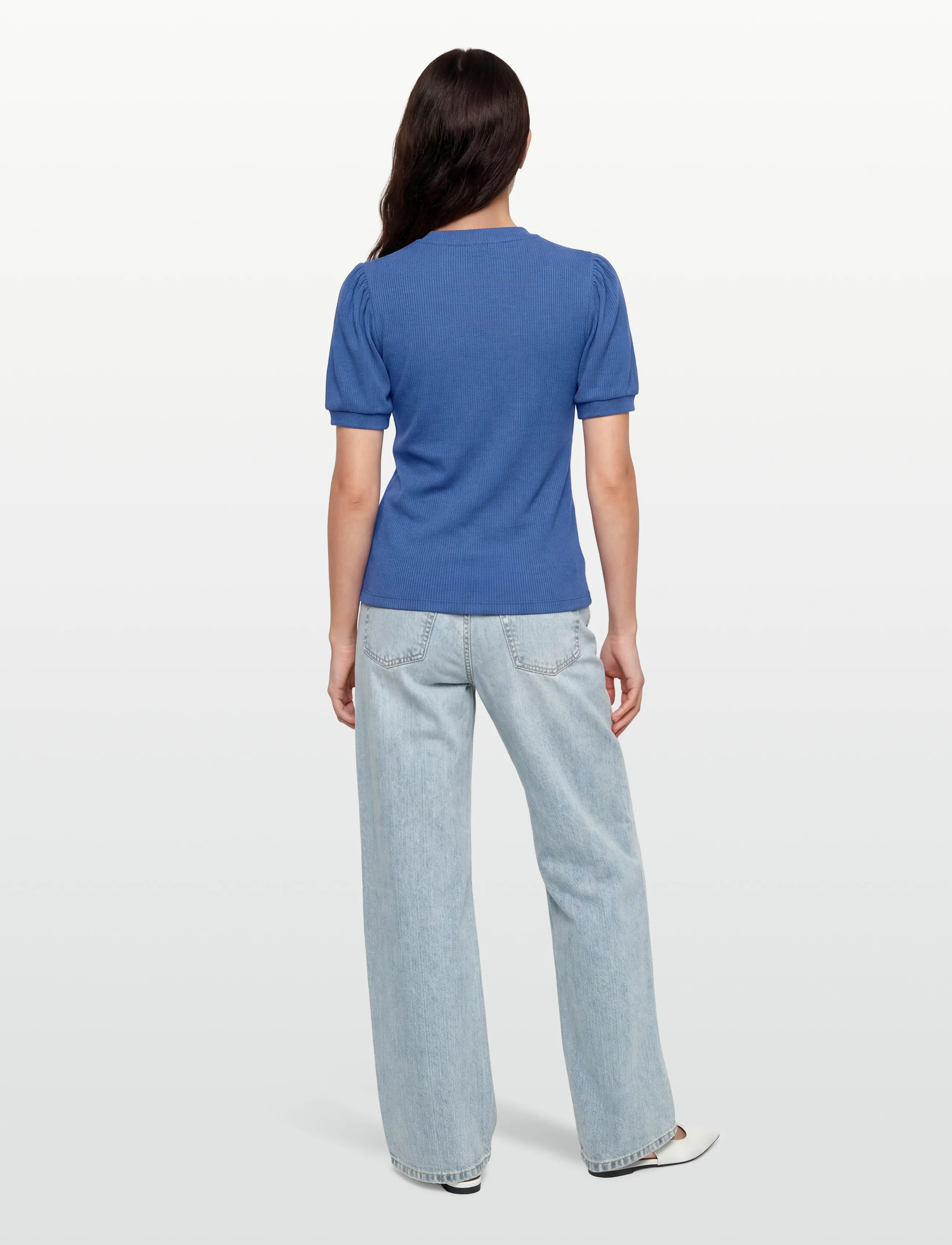 Minus - Johanna T-shirt - t-shirts - bright cobalt blue - 4