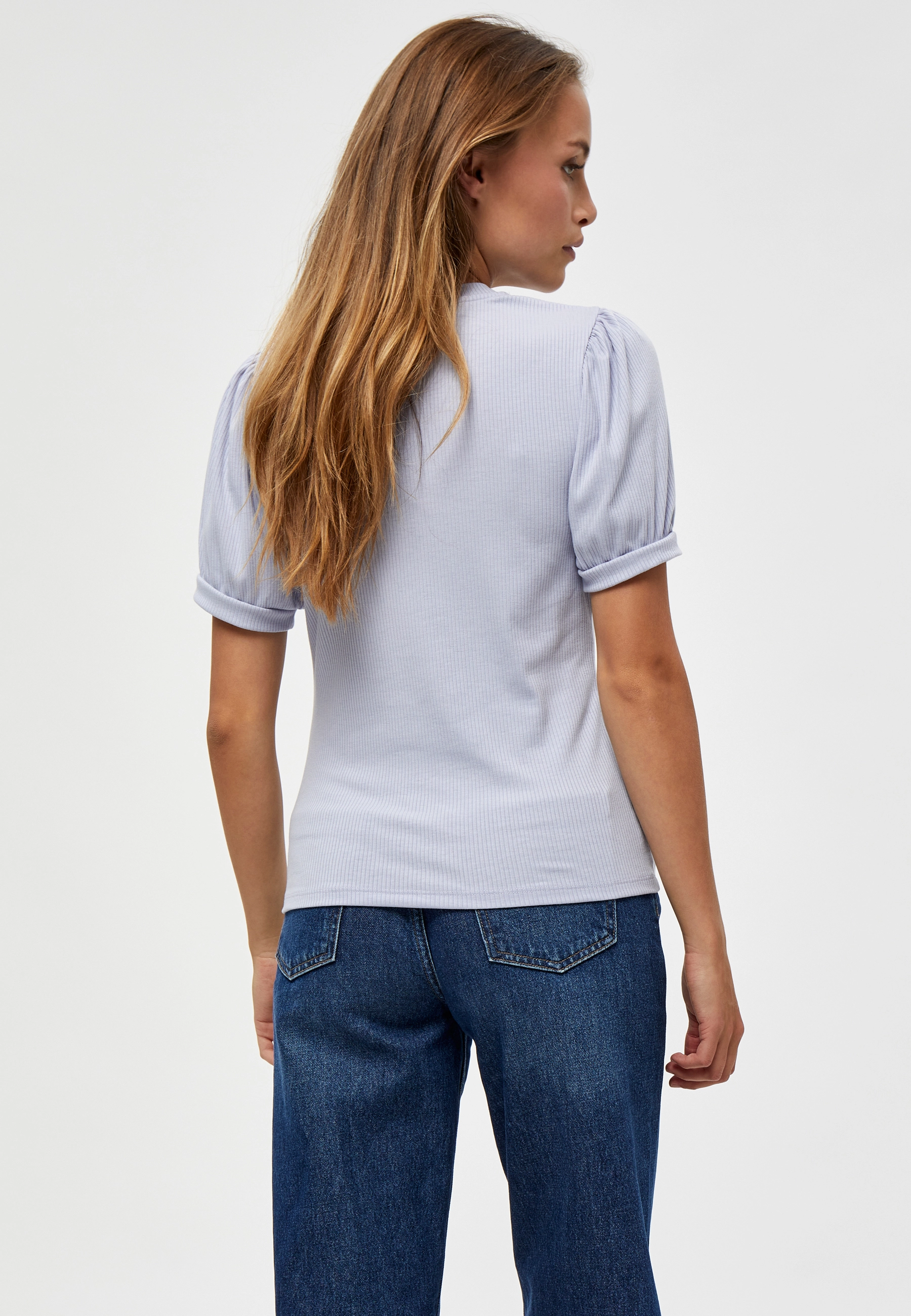 Minus - Johanna T-shirt - laveste priser - cosmic lavender - 3