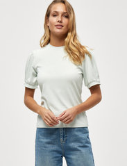 Minus - Johanna T-shirt - t-shirts - frosted mint - 2