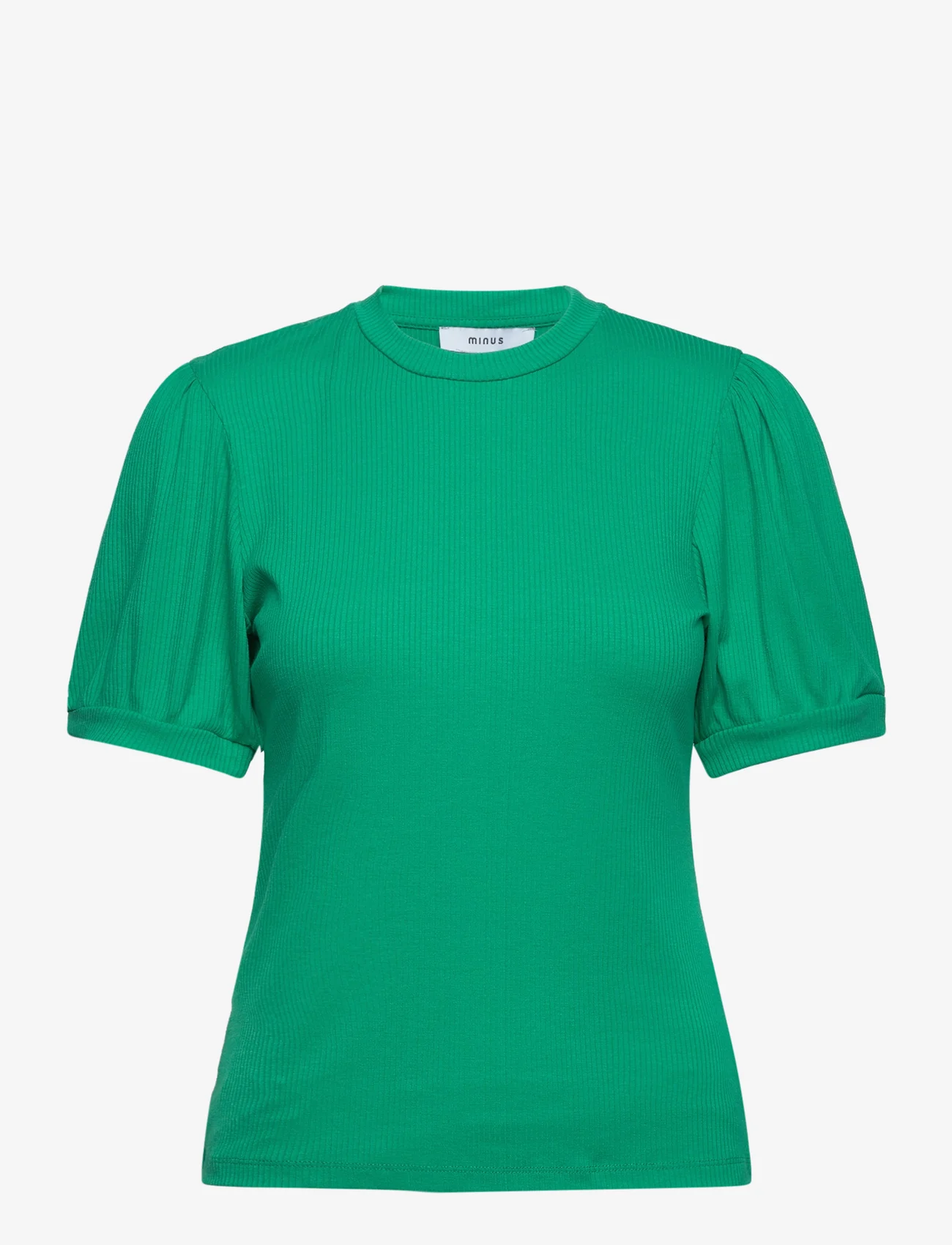 Minus - Johanna T-shirt - najniższe ceny - golf green - 0