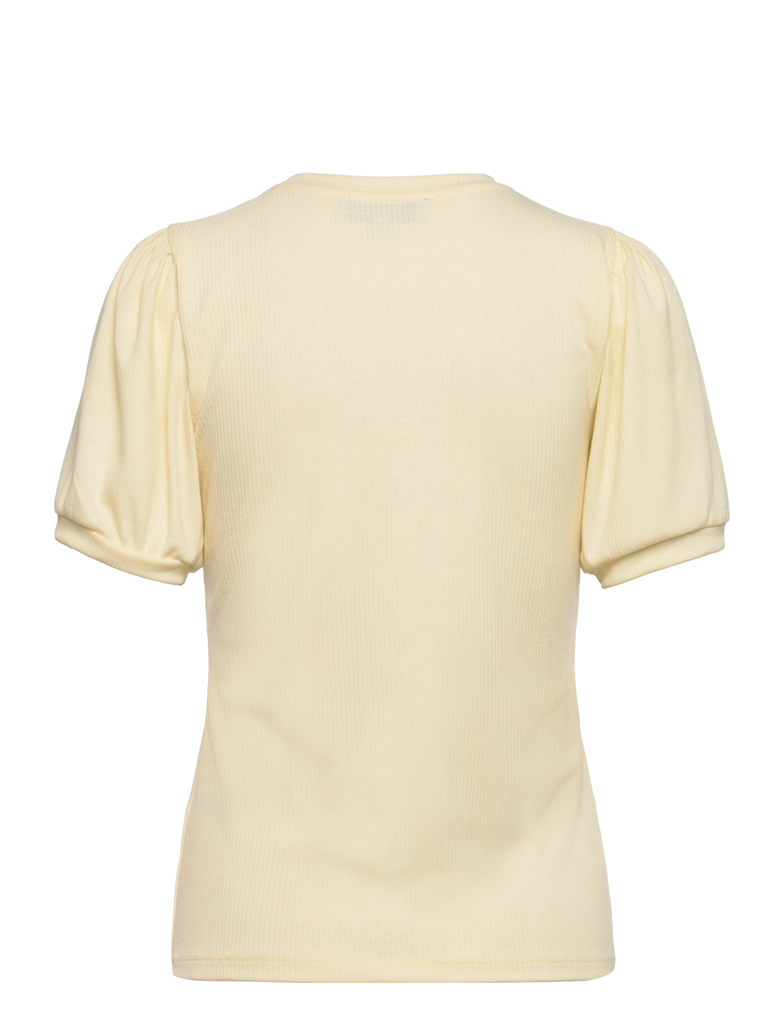 Minus - Johanna T-shirt - efterårstøj - lemon sorbet - 2