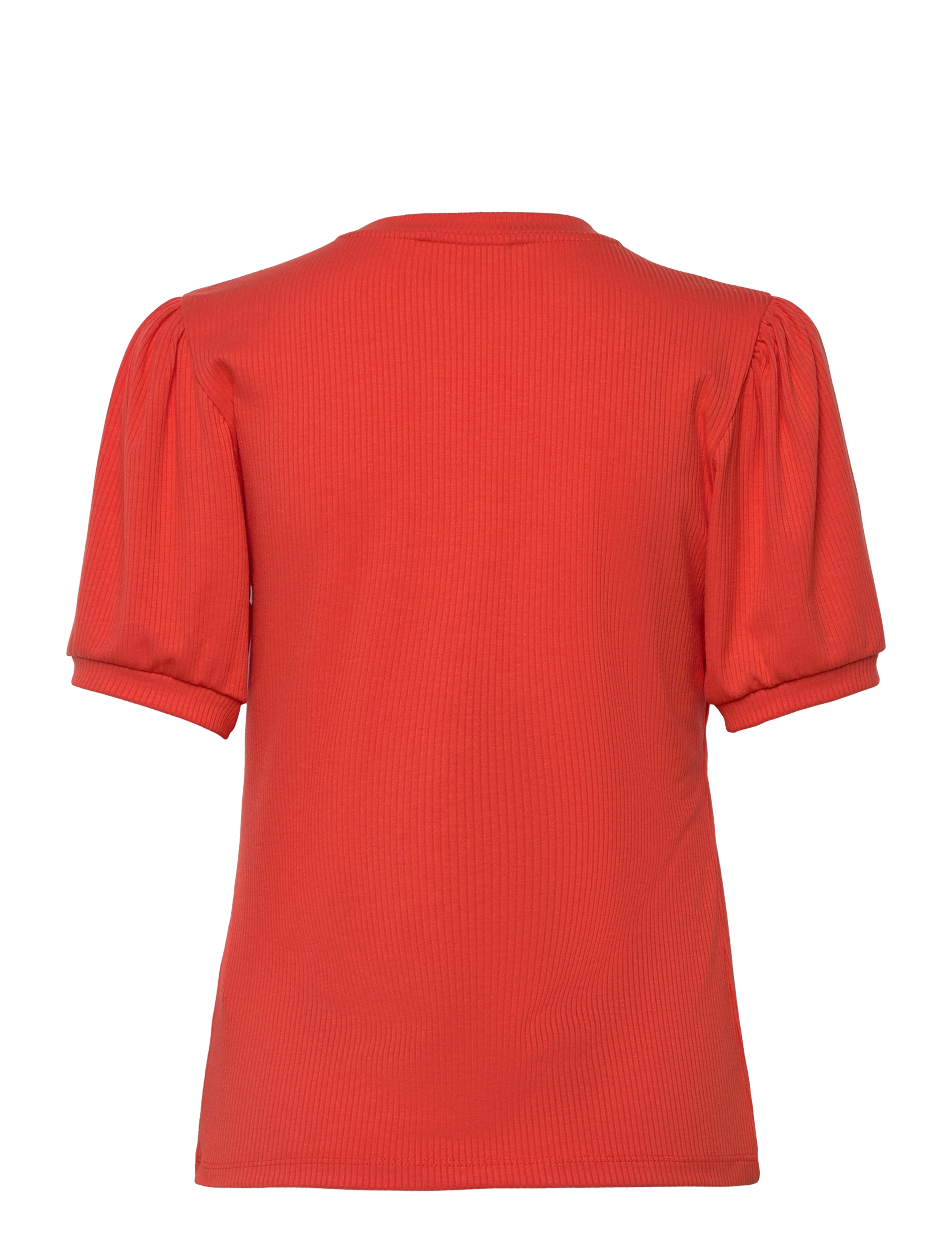 Minus - Johanna T-shirt - t-shirts - lipstick red - 2