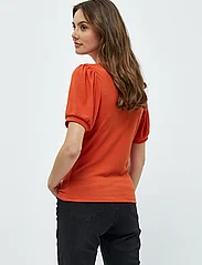 Minus - Johanna T-shirt - zemākās cenas - lipstick red - 3