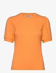 Minus - Johanna T-shirt - zemākās cenas - orange peel - 0