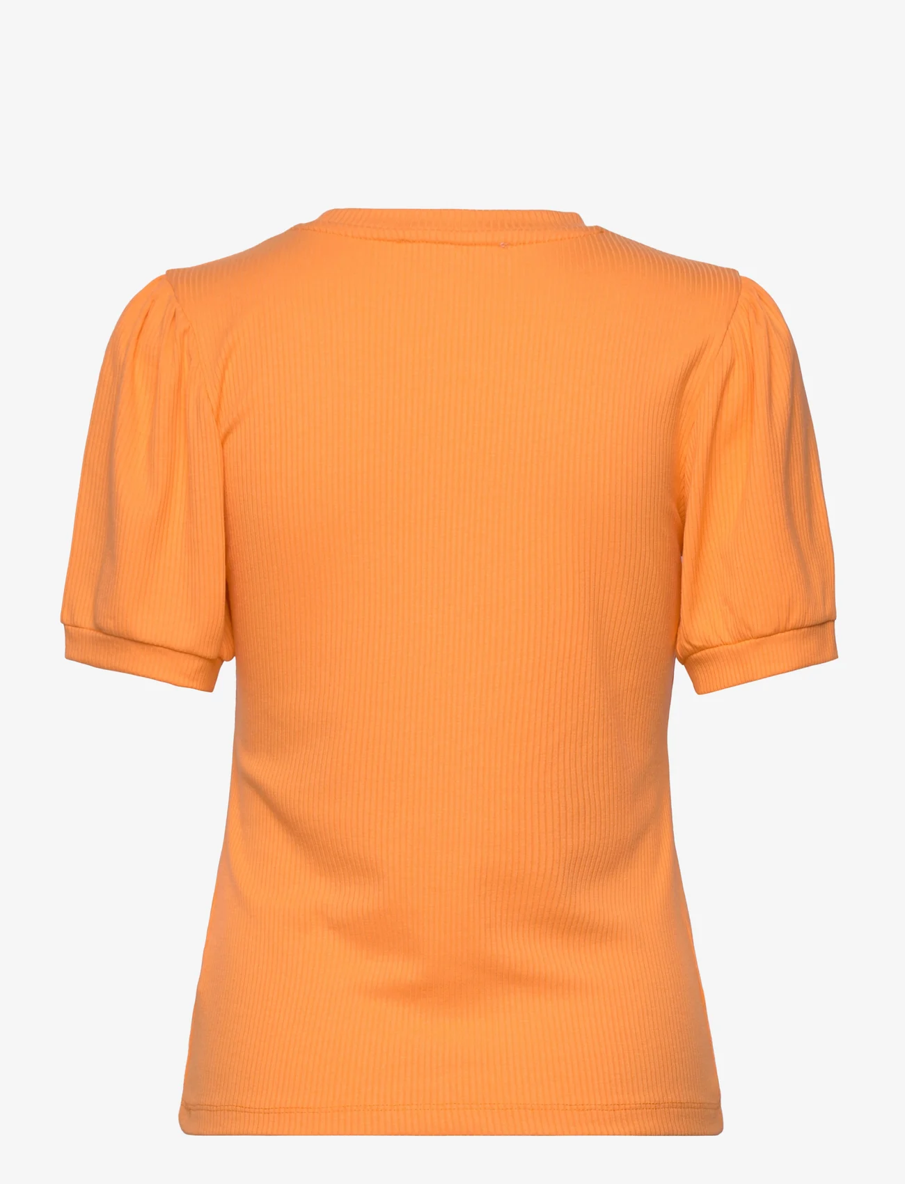 Minus - Johanna T-shirt - lägsta priserna - orange peel - 1