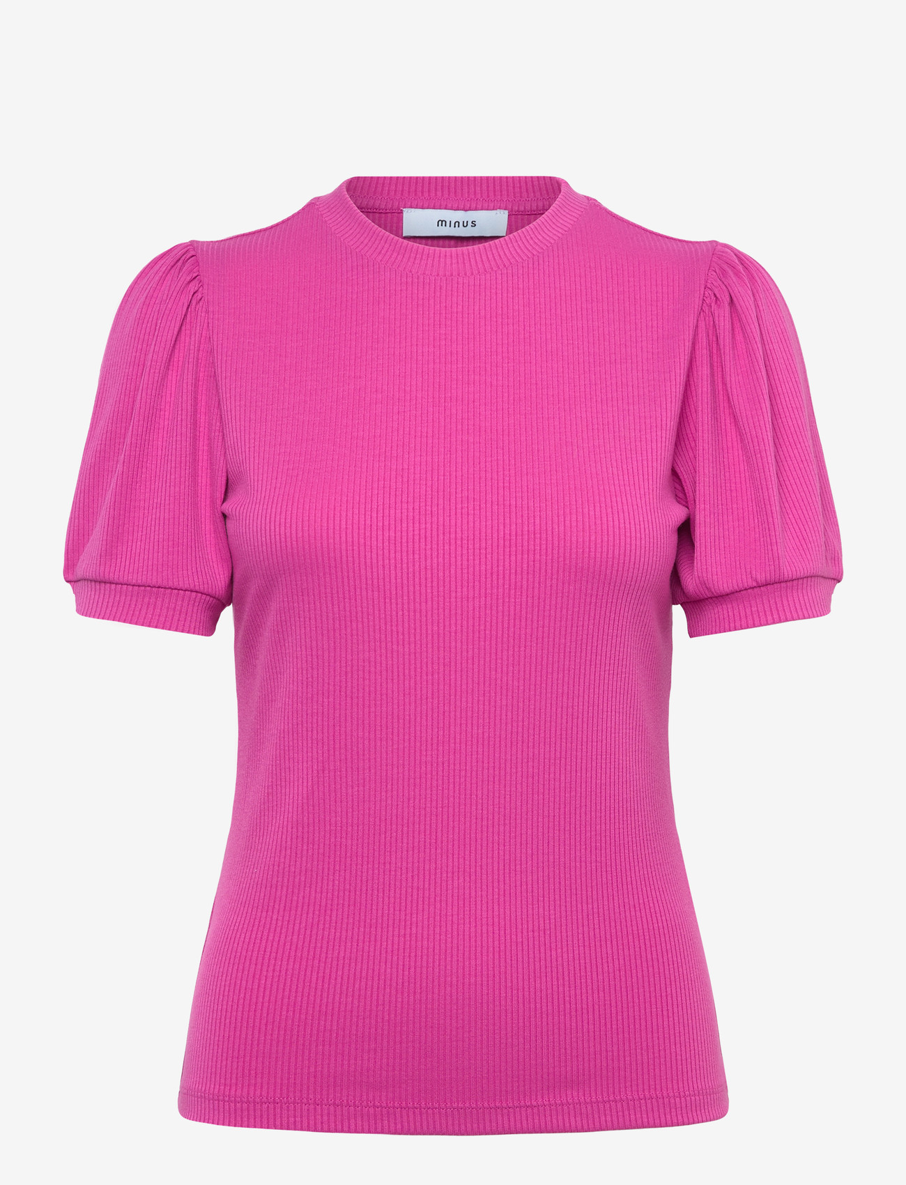 Minus - Johanna T-shirt - efterårstøj - rose violet - 0