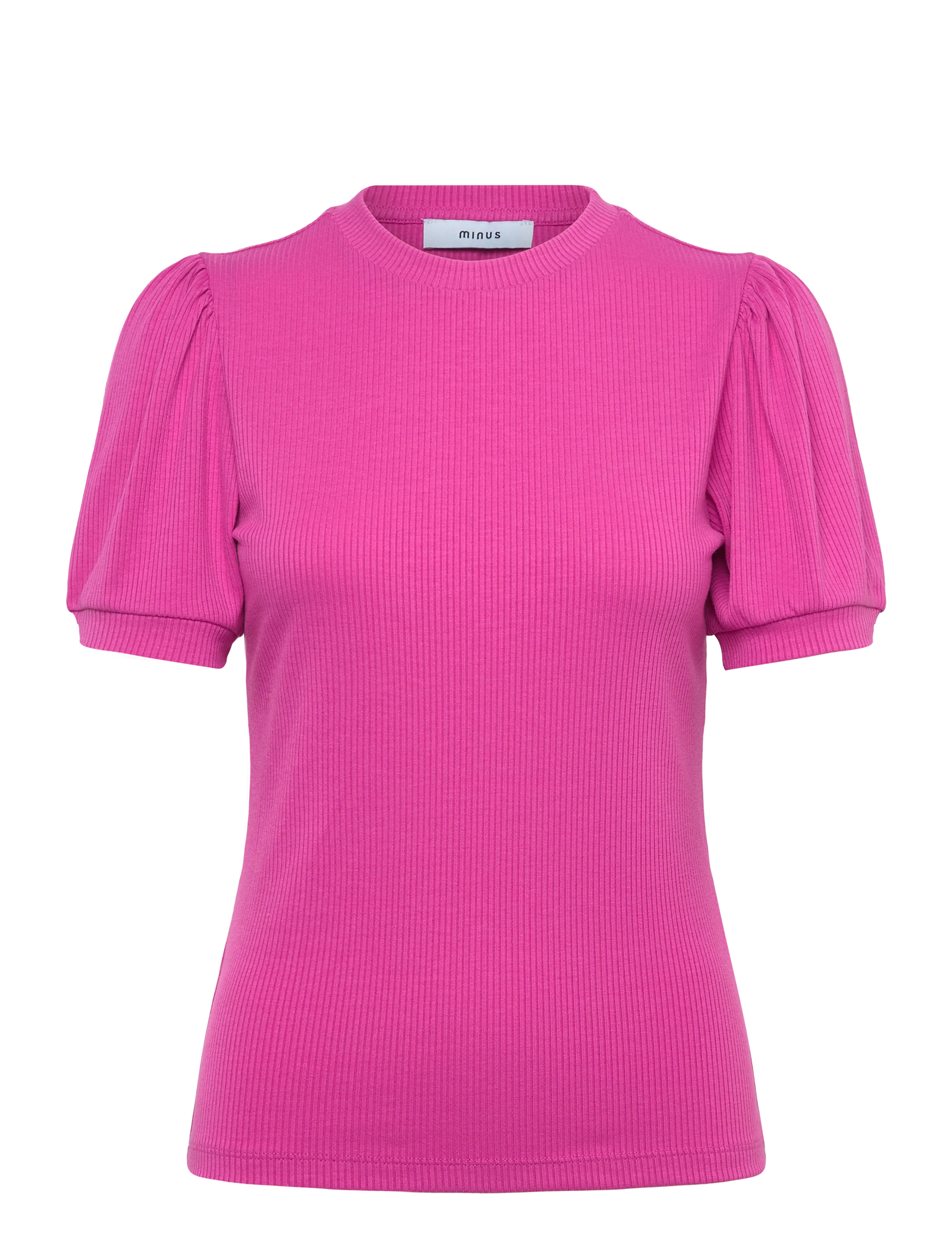 Minus Johanna T-shirt - Tøj - ROSE VIOLET / pink/rose