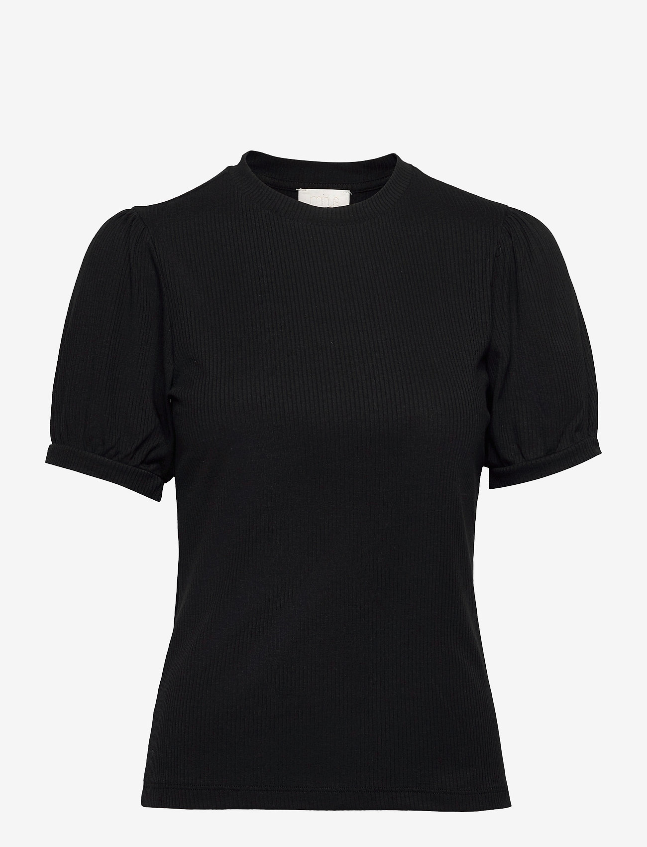 Minus - Johanna T-shirt - efterårstøj - sort - 1