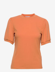 Minus - Johanna T-shirt - zemākās cenas - sunbaked - 0