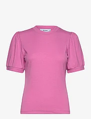 Minus - Johanna T-shirt - laveste priser - super pink - 0