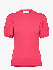 Minus - Johanna T-shirt - laveste priser - teaberry pink - 0