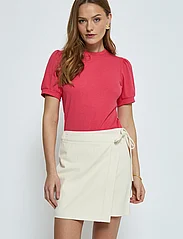 Minus - Johanna T-shirt - laveste priser - teaberry pink - 2