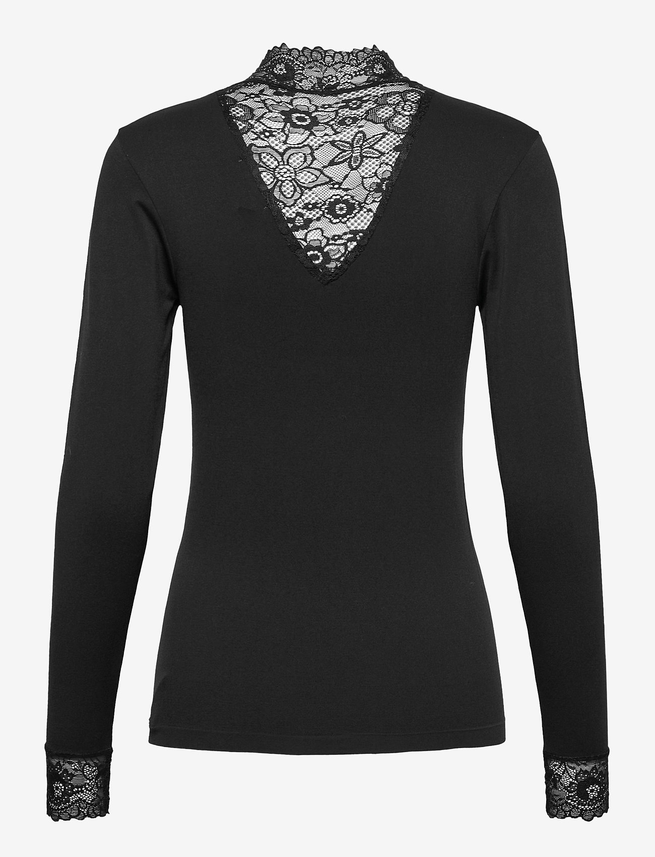 Minus - Vanessa V-neck Bluse - sort - 1