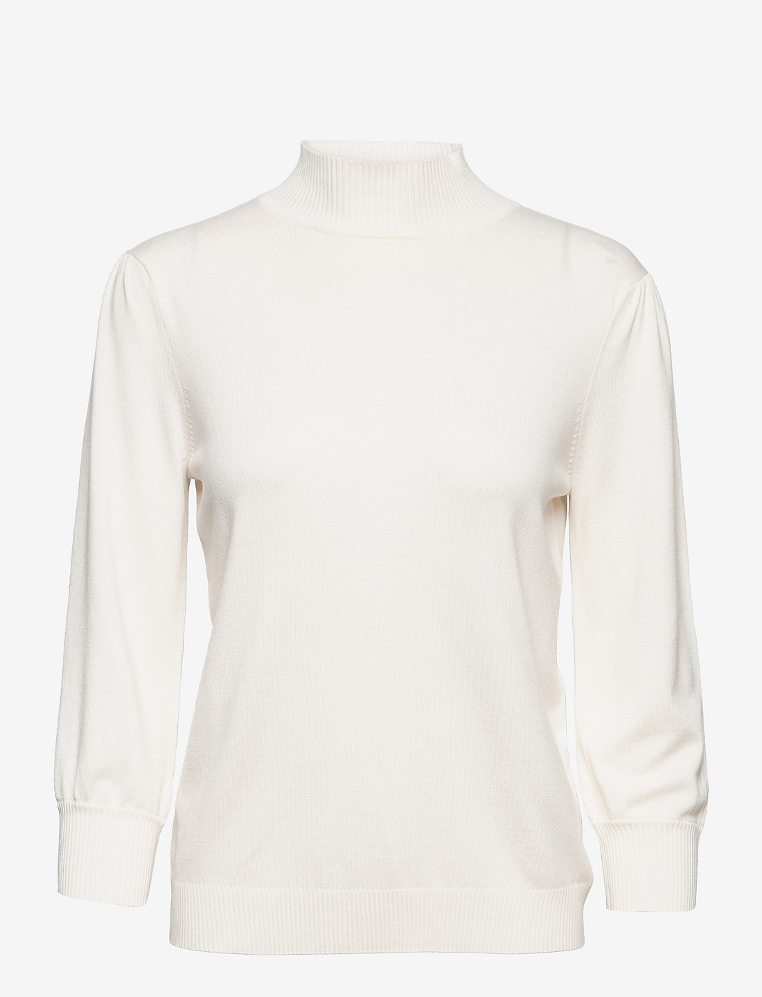 Minus - Mersin Roll Neck Knit - coltruien - broken white - 1