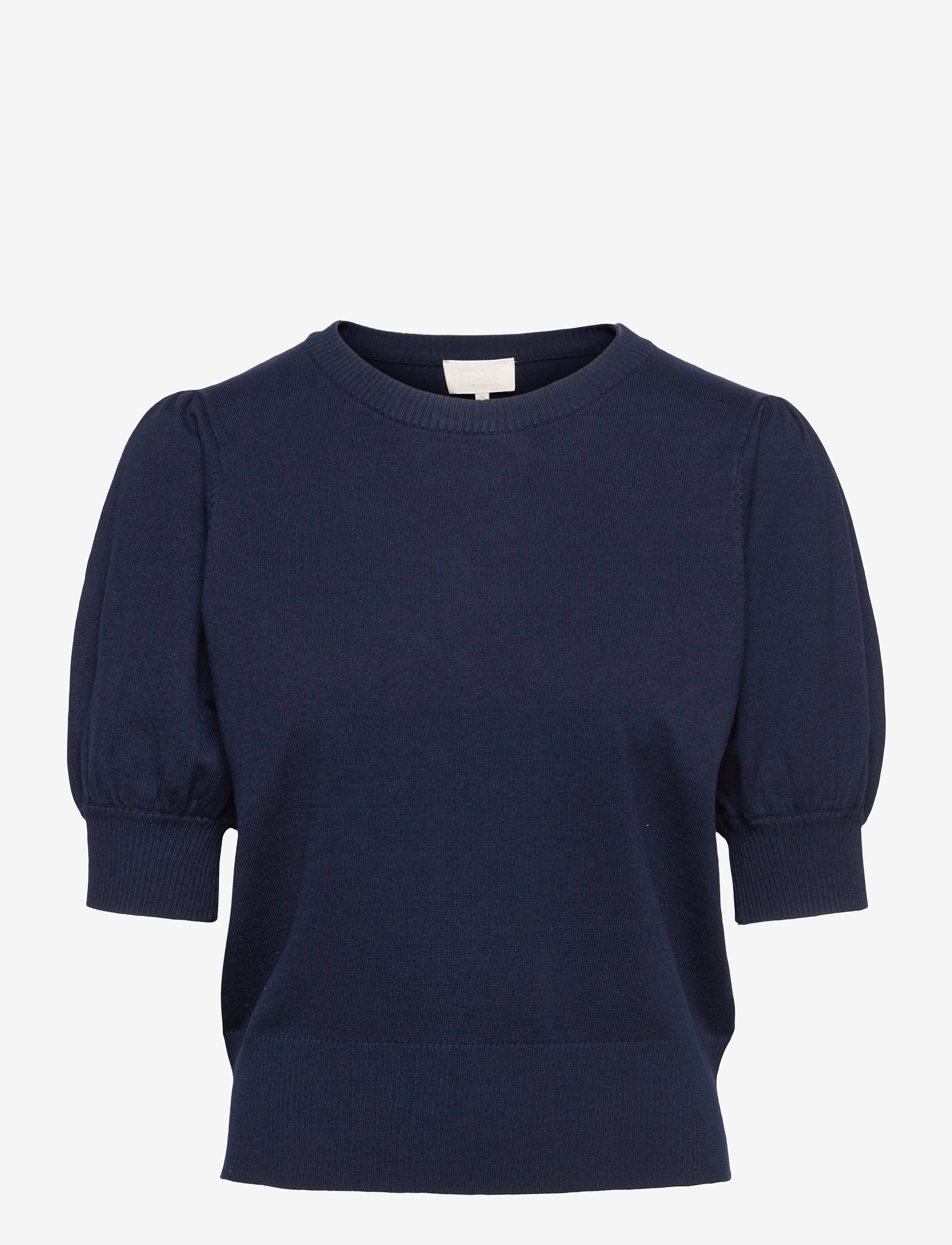 MINUS Liva Strik T-Shirt Navy - S - Damen